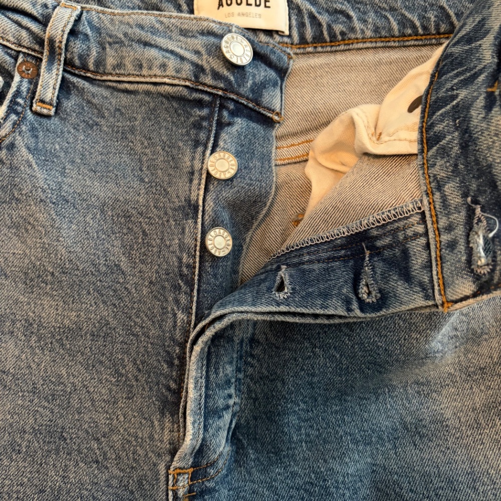 Agolde Jeans, women's size 30, denim medium blue, NWT